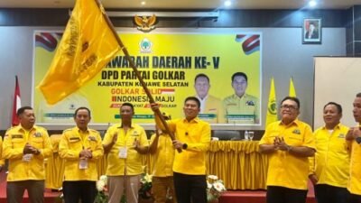 Irham Kalenggo Kembali Nahkodai DPD Golkar Konsel