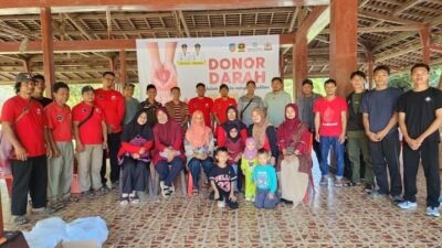 Aksi Donor Darah Sejumlah Organisasi Kemasyarakatan dan Kepemudaan Semarakkan HUT Konsel ke-23